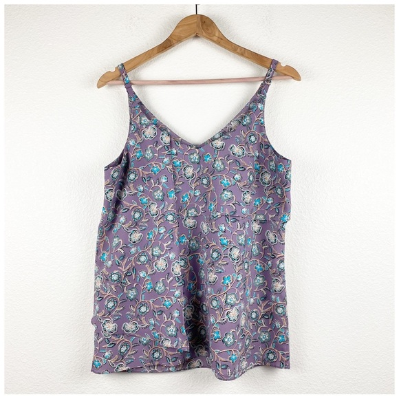 Cabi Scrollwork Floral Tank Size Small - Picture 7 of 12